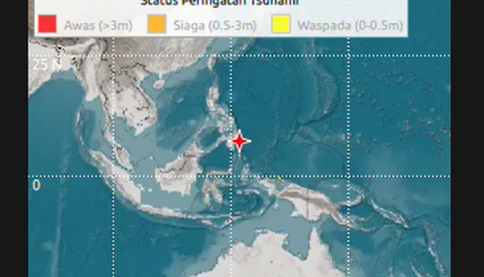 Gempa M 7,7 Filipina: 218 Gempa Susulan Terjadi, Potensi Tsunami Dinyatakan Tidak Berpotensi