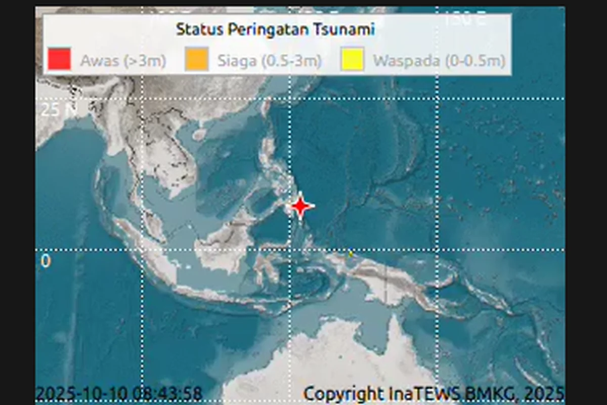 Gempa M 7,7 Filipina: 218 Gempa Susulan Terjadi, Potensi Tsunami Dinyatakan Tidak Berpotensi