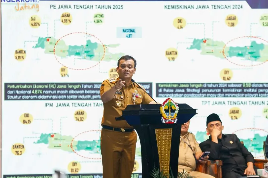 Gubernur Ahmad Luthfi Dorong Pemuda Kebumen Berwirausaha dan Jawa Tengah Capai Produksi Padi 6,69 Juta Ton