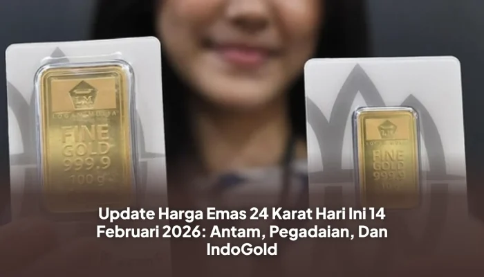 Harga Emas 24 Karat Turun, Saham Emiten Emas Bergerak Bervariasi
