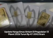 Harga Emas Antam Turun, Begini Rincian Harga Emas di Pegadaian