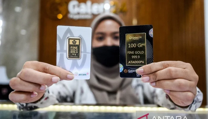 Harga Emas UBS & Galeri 24 di Pegadaian Turun, Antam Stabil pada Selasa 2 Juni 2026
