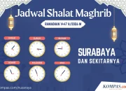 Jadwal Sholat Surabaya dan Gresik Menjelang Magrib 2
