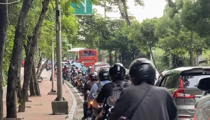 Jalan Raya Lenteng Agung Arah Depok Dibuka Penuh Setelah Perbaikan Intensif