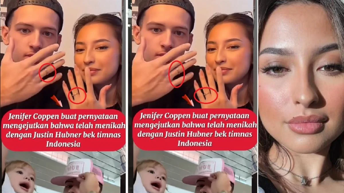 Jennifer Coppen dan Justin Hubner Resmi Menikah, Diego Coppen Buka Suara Soal Ketidakhadirannya