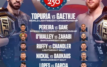 Justin Gaethje Menciptakan Sejarah di UFC Freedom 250, Mengalahkan Ilia Topuria