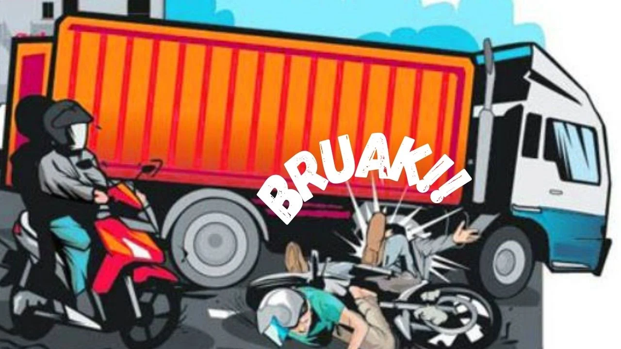 Kecelakaan Maut di Bekasi: Truk Tabrak Sepeda Motor, 1 Orang Tewas dan 9 Luka-Luka