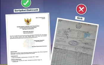 Kementerian ATR/BPN: Sertifikat Tanah Beda Luas dengan Girik? Ini Penjelasannya