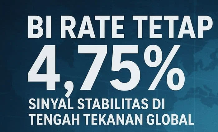 Kenaikan BI-Rate Jadi 5,75 Persen: Sinyal Kuat Tekanan ke Rupiah Masih Tinggi