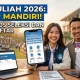 KIP Kuliah Jalur Mandiri 2026 Dibuka, Ini Syarat dan Cara Daftarnya