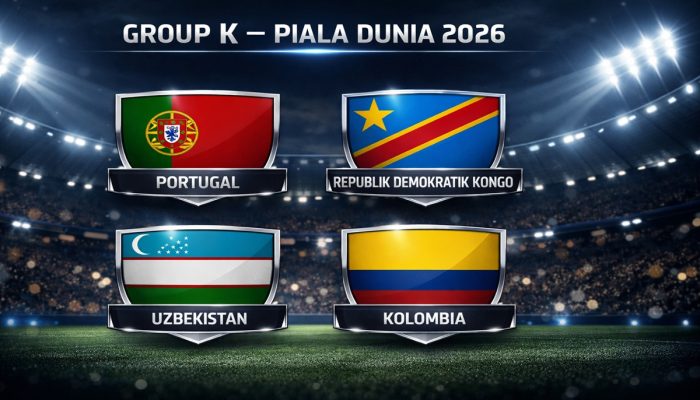 Klasemen Akhir Piala Dunia 2026: Portugal Runner-Up Grup K, Delapan Tim Peringkat Ketiga Terbaik Siap di Fase Gugur