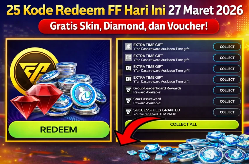 Kode Redeem FF Terbaru 2026: Dapatkan Skin dan Diamond Gratis!