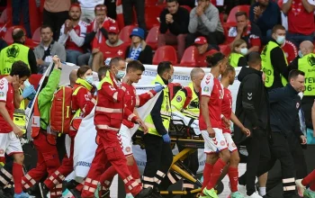 Kondisi Kesehatan Christian Eriksen Pasca Kollapse di Lapangan