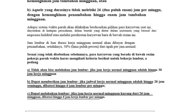 Kontrak Paruh Waktu dan Biaya Hidup: Apa yang Perlu Diketahui?