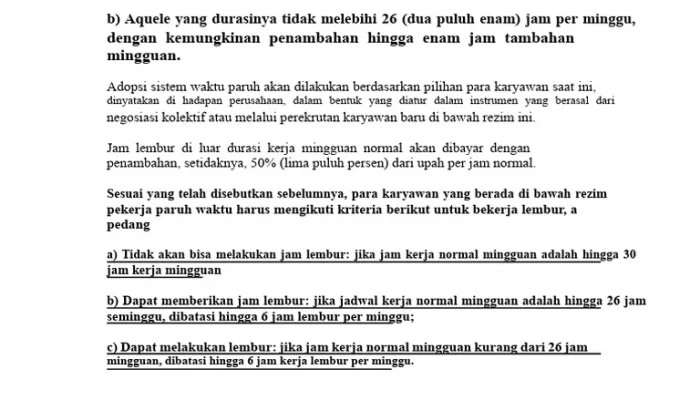 Kontrak Paruh Waktu dan Biaya Hidup: Apa yang Perlu Diketahui?