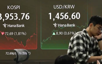 Kospi Index Anjlok, Teknologi dan AI Terkena Dampak