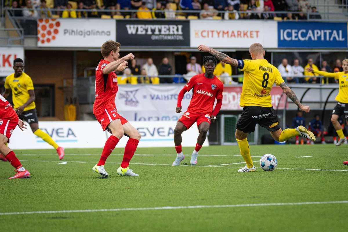KuPS dan Inter Turku Bermain Imbang 1-1 di Veikkausliiga