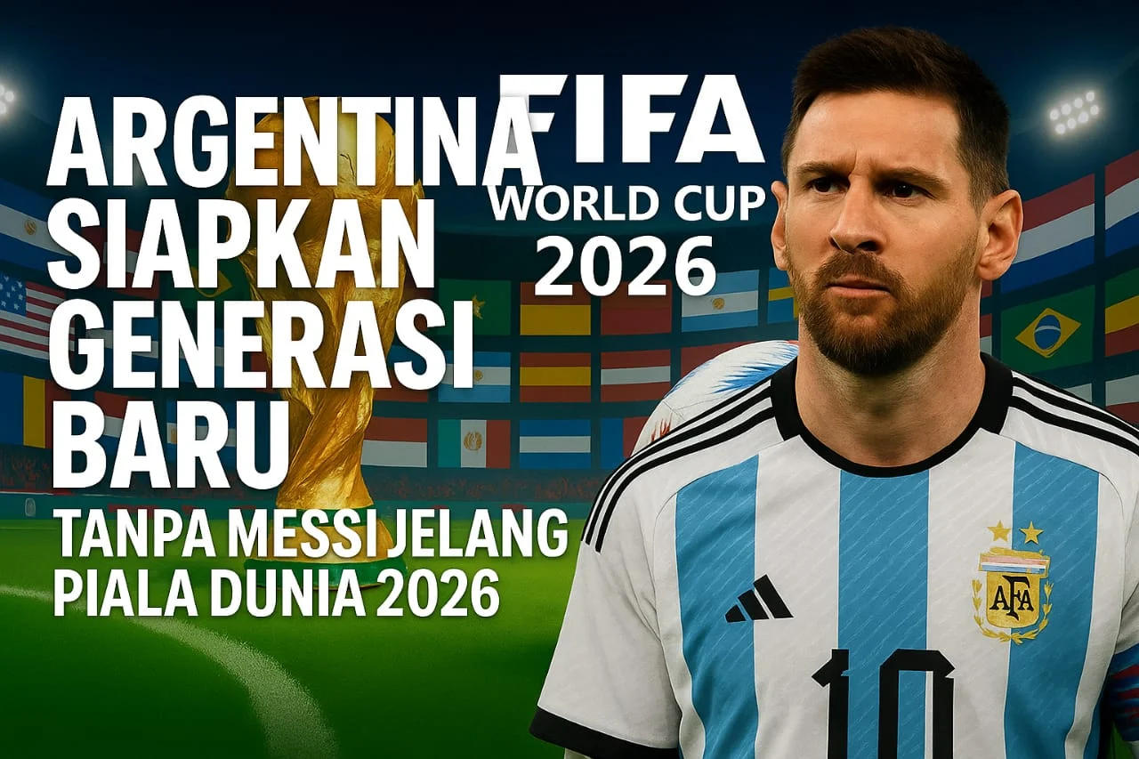 Lionel Messi Pecahkan Rekor Baru di Piala Dunia 2026, Argentina Siap Hadapi Tanjung Verde