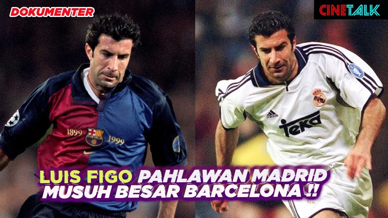 Luís Figo: Dari Barcelona ke Real Madrid dan Kisah Kontroversi di Piala Dunia