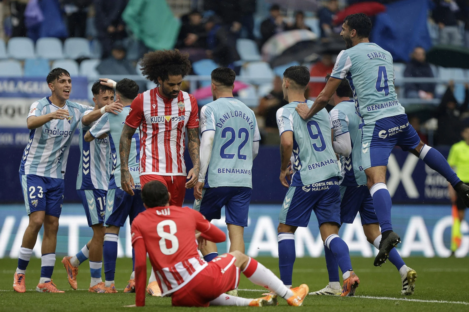 Málaga dan Almería Berlaga untuk Posisi Terakhir di Primera División