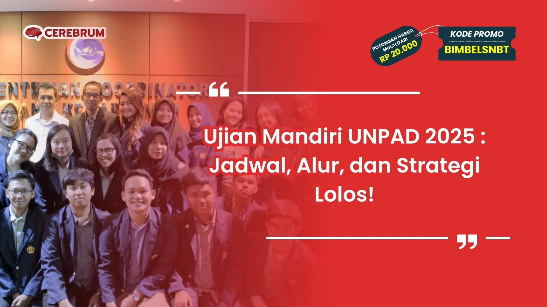 Mandiri Unpad: 14 Jurusan Vokasi Terketat di SNBT 2026