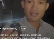 Mantan Ketua BEM UGM Tiyo Ardianto Temukan Alat Pelacak di Mobilnya