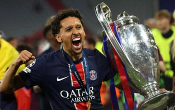 Marquinhos Ungkap Alasan Memeluk Gabriel Setelah Gagal Penalti di Final Liga Champions