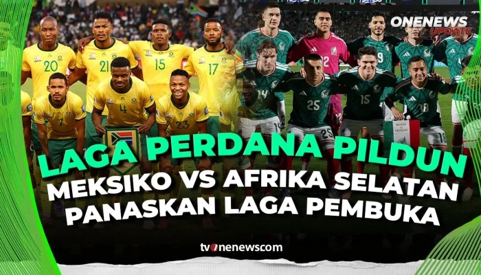 Meksiko Menang Telak atas Afrika Selatan di Piala Dunia 2026
