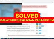 Mengatasi Error 500: Solusi untuk Menghilangkan Kode Galat pada Situs Web