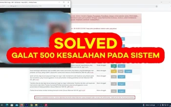 Mengatasi Error 500: Solusi untuk Menghilangkan Kode Galat pada Situs Web