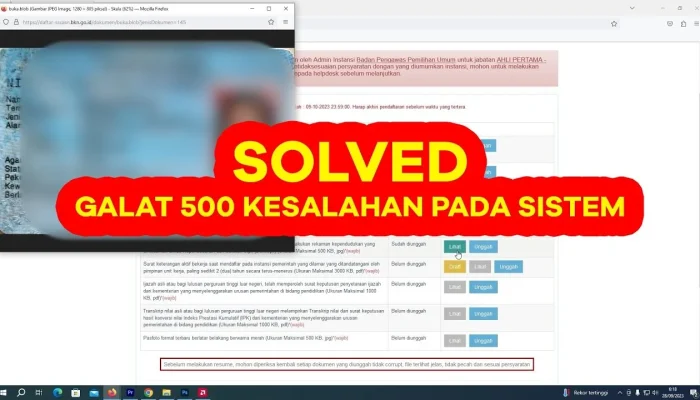 Mengatasi Error 500: Solusi untuk Menghilangkan Kode Galat pada Situs Web