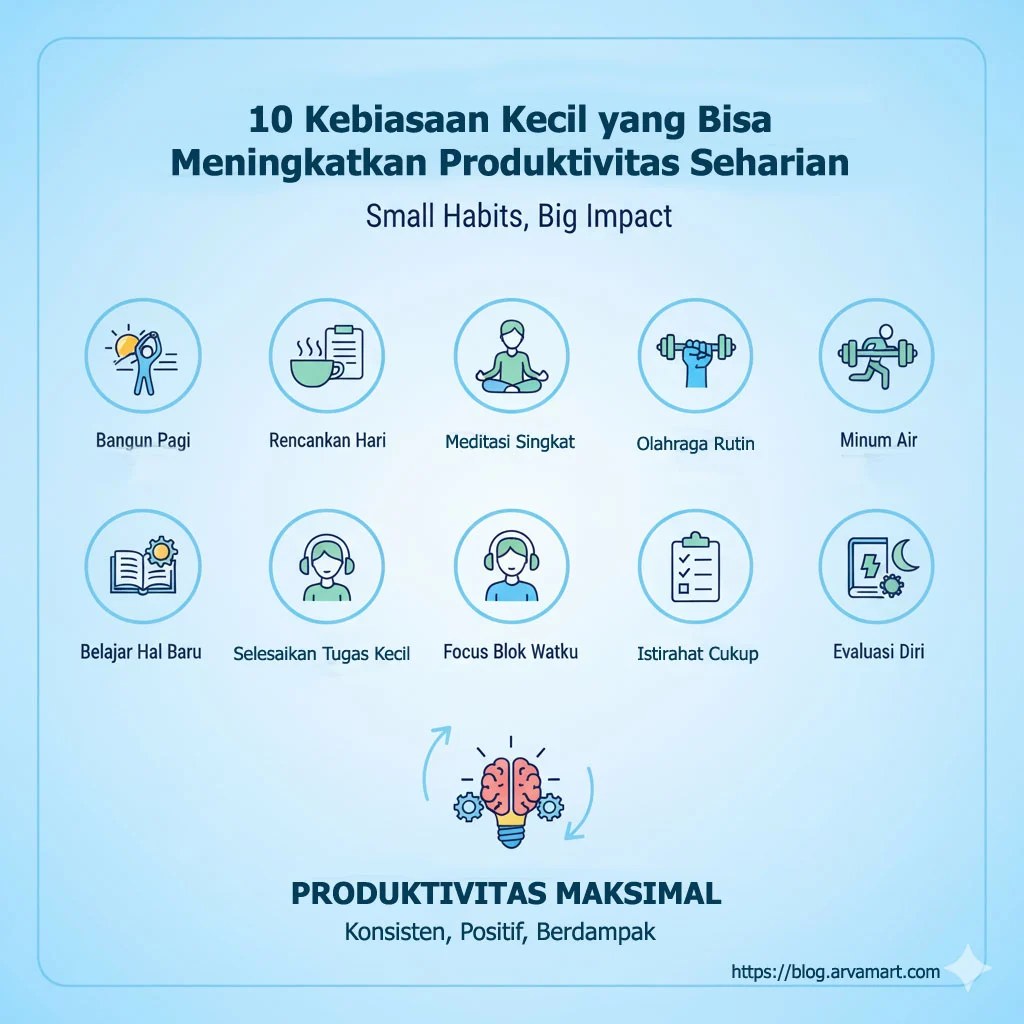 Mengenal Kebiasaan yang Mempengaruhi Kecemasan dan Produktivitas