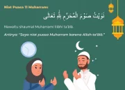 Mengenal Puasa 11 Muharram: Niat, Hukum, dan Keutamaannya