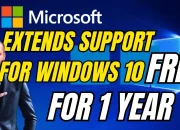 Microsoft Offers Extended Support to Windows 10 Users and England's Lineup Against Panama
