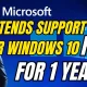 Microsoft Offers Extended Support to Windows 10 Users and England's Lineup Against Panama