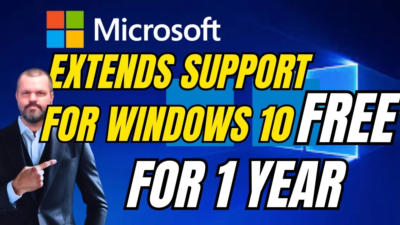 Microsoft Offers Extended Support to Windows 10 Users and England's Lineup Against Panama