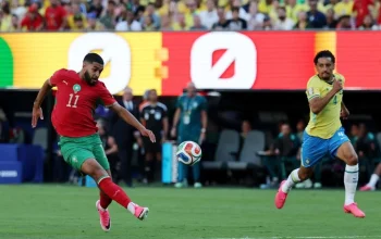 Morocco Tahan Brasil 1-1 di Piala Dunia 2026, Ismael Saibari Jadi Pahlawan