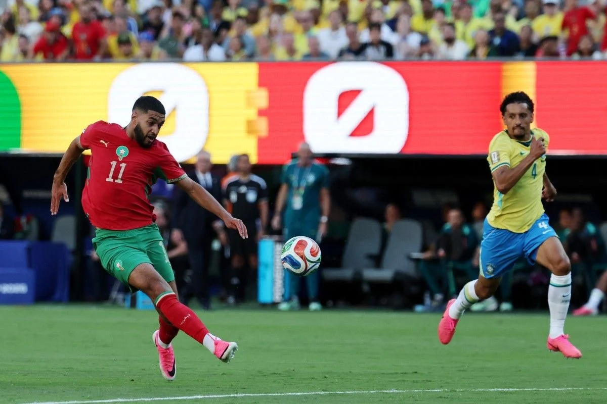 Morocco Tahan Brasil 1-1 di Piala Dunia 2026, Ismael Saibari Jadi Pahlawan