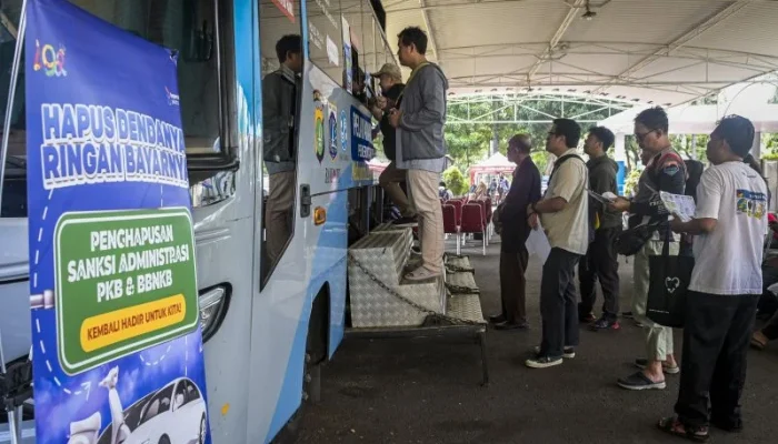 Pajak Kendaraan Bermotor: Samsat Keliling Hadir di 14 Titik Jadetabek Hari Ini