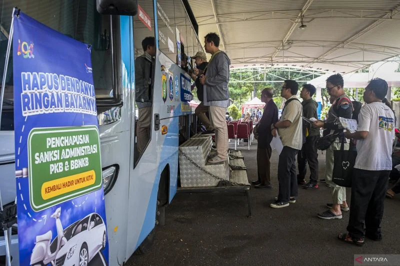 Pajak Kendaraan Bermotor: Samsat Keliling Hadir di 14 Titik Jadetabek Hari Ini
