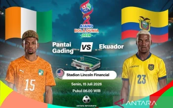 Pantai Gading Menang 1-0 Atas Ekuador di Piala Dunia 2026