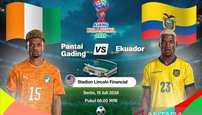 Pantai Gading Menang 1-0 Atas Ekuador di Piala Dunia 2026