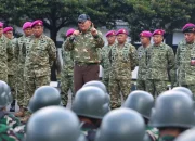 Pasukan Marinir 1 Latih Aparatur Sipil Negara Jadi Komponen Cadangan