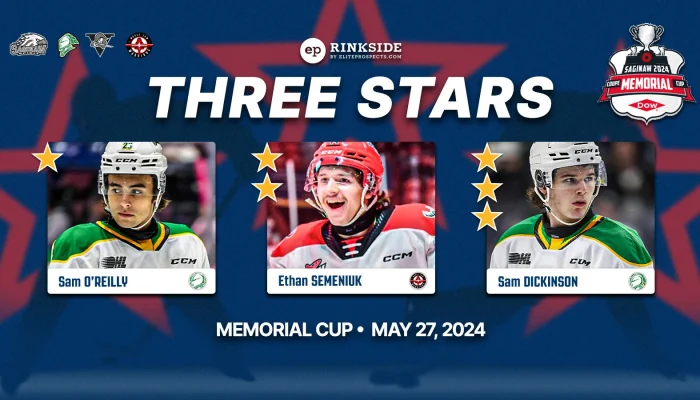 Pemain Muda Rangers, Sam O’Reilly, Dinobatkan sebagai MVP Memorial Cup
