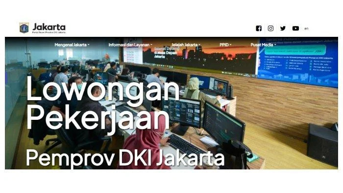 Pemprov DKI Jakarta Buka 2.843 Lowongan Kerja dengan Gaji Rp5,7 Juta, Ini Syarat dan Cara Daftarnya