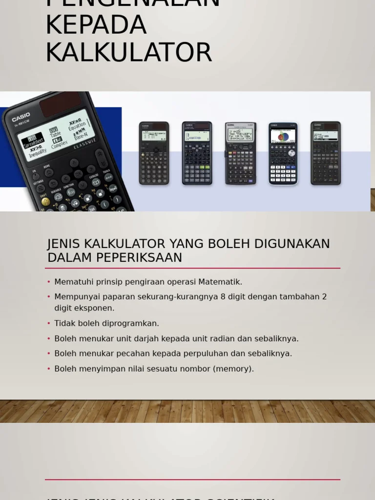 Penggunaan Kalkulator dalam Berbagai Aspek Kehidupan