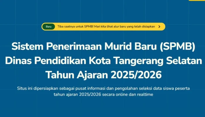 Pengumuman Hasil SPMB SMP Negeri Tangsel Jalur Domisili dan Isu SPMB di Sumsel