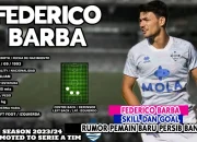 Persib Bandung Mulai Bentuk Skuad Baru, Federico Barba dan Pemain Asing Lainnya Dilepas