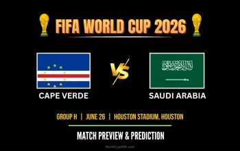 Pertandingan Piala Dunia 2026: Uruguay dan Saudi Arabia Bermain Imbang, Sementara Cape Verde Mengagetkan Spain