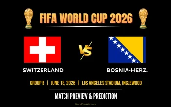 Pertandingan Sengit: Switzerland vs Bosnia dan Herzegovina di Piala Dunia 2026